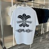Summer Printed Logo Round Neck Short Sleeve T-Shirt