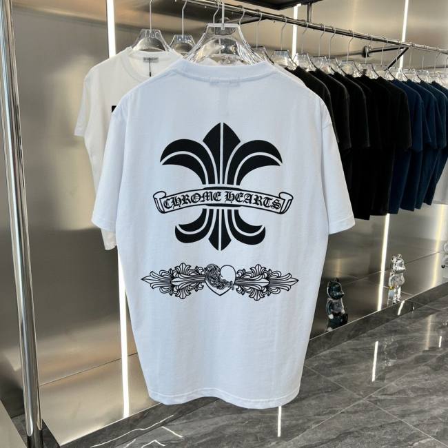 Summer Printed Logo Round Neck Short Sleeve T-Shirt