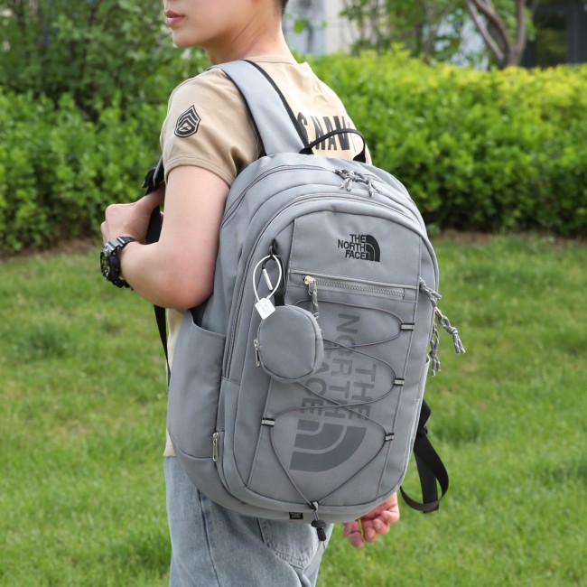 Large Capacity Casual Travel Backpack Grey 32x47x22cm 3045