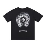 Phantom Horseshoe Print Crew Neck T-shirt