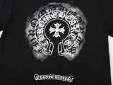 Phantom Horseshoe Print Crew Neck T-shirt