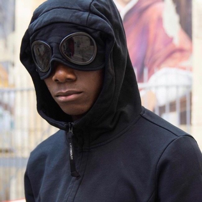 CP Hoodie Black (with glasses)