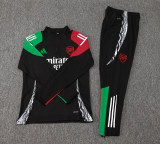 Arsenal FC 2024-2025 Mens Soccer Jersey Quick Dry Casual Long Sleeve Trousers Suit