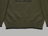 Original Atelier Embroidered Logo Wool Sweater Green