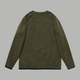 Original Atelier Embroidered Logo Wool Sweater Green