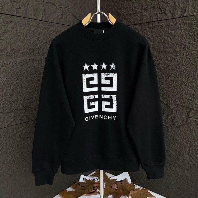 Printed Logo Long Sleeve Crew Neck Sweatshirt