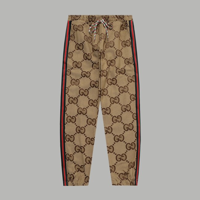 Original GG Jacquard Logo Pant Khaki
