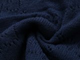 Original Skeleton GG Wool Cardigan Sweater Dark Blue