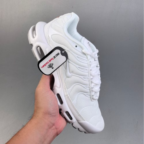 adult Air max plus TN white