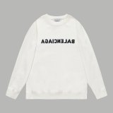 Original Simple Jacquard Logo Sweater White