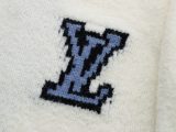 Original Simple Jacquard Logo Wool Sweater White