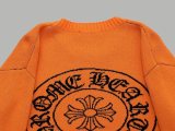 Original Jacquard Logo Wool Sweater Orange