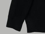 Original Jacquard Logo Wool Sweater Black
