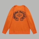 Original Jacquard Logo Wool Sweater Orange