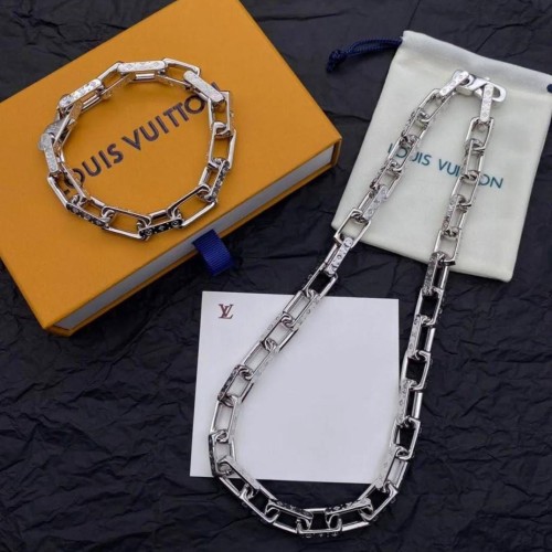 Original 1:1 925 Silver Bracelet Necklace Jewelry
