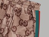Original GG Jacquard Logo Jacket Pant Set Light Brown