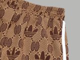 Original GG Jacquard Logo Jacket Pant Set Light Brown