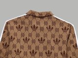 Original GG Jacquard Logo Jacket Pant Set Light Brown