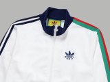 Original Simple Embroidered Logo Jacket Pant White