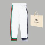 Original Simple Embroidered Logo Jacket Pant White
