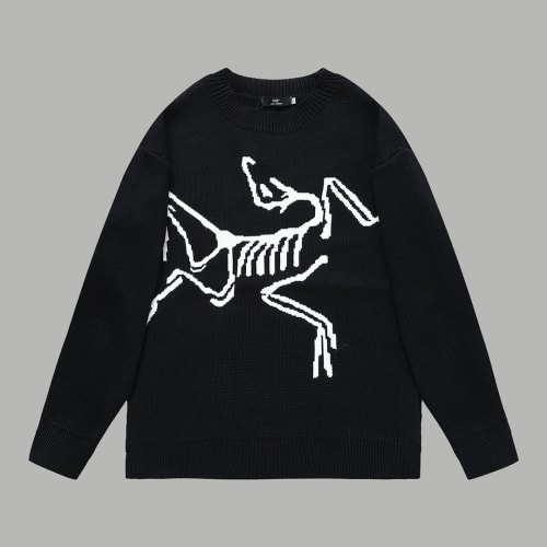 Original Jacquard Logo Wool Sweater Black