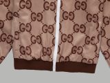 Original GG Jacquard Logo Jacket Pant Set Light Brown