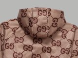 Original GG Jacquard Logo Jacket Pant Set Light Brown