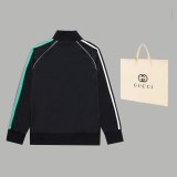 Original Simple Embroidered Logo Jacket Pant Black