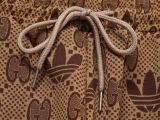 Original GG Jacquard Logo Jacket Pant Set Light Brown
