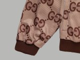 Original GG Jacquard Logo Jacket Pant Set Light Brown