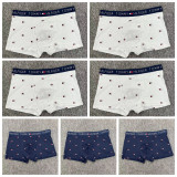 5A Simple Printed Logo Men Boxer, Pack Of Seven