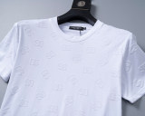 Spring Summer DG Short Sleeve T-Shirt White 25006#