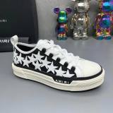 5A Stars Court Low Sneakers White Black