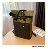 5A Fashionable Versatile Backpack Black Green