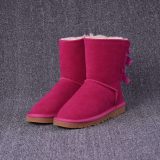 5A Women's Bailey Bow Snow Boots Rose