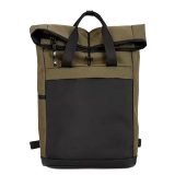 5A Fashionable Versatile Backpack Black Green