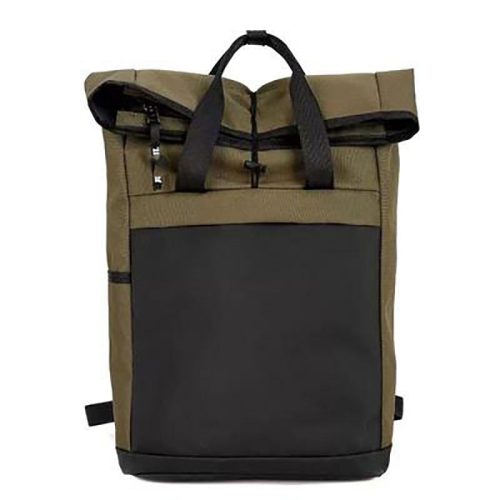 5A Fashionable Versatile Backpack Black Green