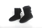 5A Women's Bailey Bow Snow Boots Black