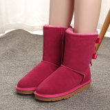 5A Women's Bailey Bow Snow Boots Rose