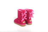 5A Women's Bailey Bow Snow Boots Rose