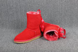 5A Women's Bailey Bow Snow Boots Red