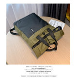 5A Fashionable Versatile Backpack Black Green