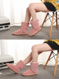 5A Women's Bailey Bow Snow Boots Pink