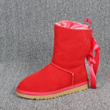 5A Women's Bailey Bow Snow Boots Red