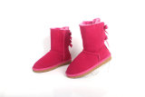 5A Women's Bailey Bow Snow Boots Rose