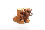 5A Women's Bailey Bow Snow Boots Brown