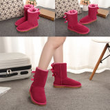 5A Women's Bailey Bow Snow Boots Rose