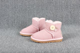 5A Kid Classic Button Mini Boot Pink