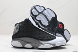 Air Jordan 13 Basketball Shoes Black JGD101
