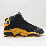 Air Jordan 13 Basketball Shoes Black JGD101